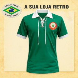 Camisa retrô Palmeiras cordinha palestra Italia .