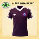 Camisa retrô Caxias Grena 1980