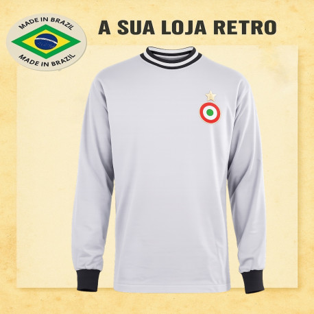 Camisa retrô Juventus de Turim Goleiro Cinza 1971