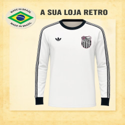 Camisa retrô São Cristovão Branca ML 1983