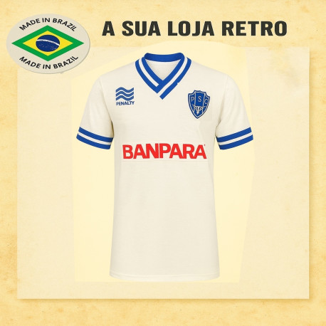 Camisa retro Paysandu Sport Club branca coca cola