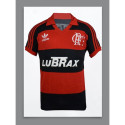 Camisa retrô Flamengo Lubrax Tradicional