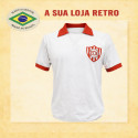 Camiseta retrô Noroeste Branca Bauru