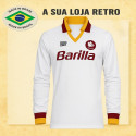 Camisa retrô AS Roma branca 1987 - ITA