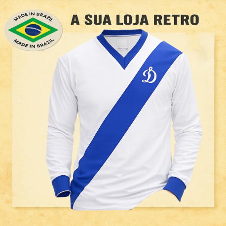 Camisa retro Dynamo kiev faixa diagonal- RUS