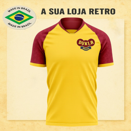 Camisa retrô Dukla Praga 1970