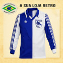 Camisa retrô Grasshoper de Zurich ML -1988