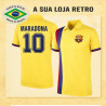 camisa retrô Barcelona ESP