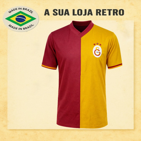 Camisa retrô 2 cores Galatasaray - ITA