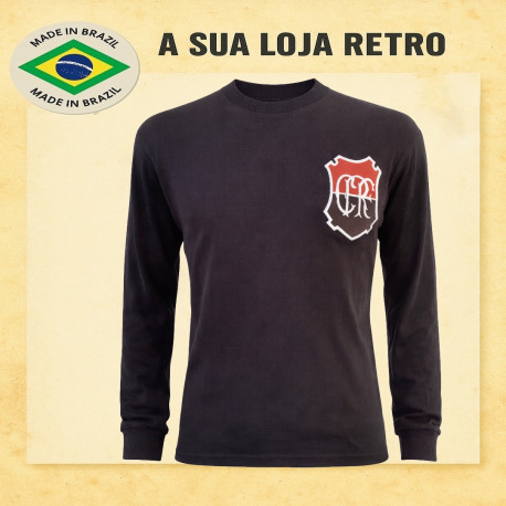 Camisa retrô Flamengo goleiro preta 1910