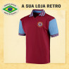 Camisa retrô Aston Villa Gola Polo- 1981