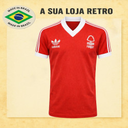 Camisa retrô Nottingham Forest Vermelha 1979 - ENG