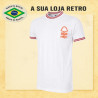 Camisa retrô Nottingham forest Branca 1970 - ENG