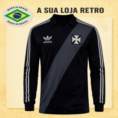 Camisa retrô Vasco Comemomativa Black Gold ml