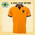 Camisa retrô Wolverhampton Wanderers FC. 1980