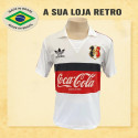 Camisa retro Santa Cruz Futebol Clube Branca 1985