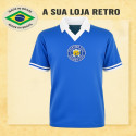Camisa retrô Leicester Gola Polo .ENG