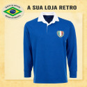 Camisa retrô de Rugby Italia ML