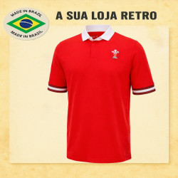 Camisa retrô de rugby Gales - 1970