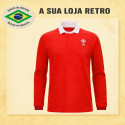Camisa retrô de Rugby Gales ML- 1970