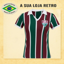 Camisa retrô Fluminense Maquina Tricolor -1970