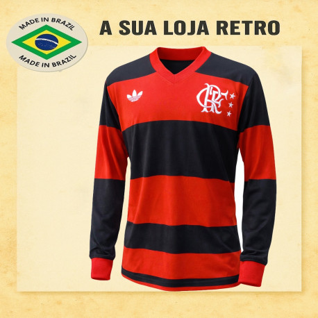 Camisa retrô Flamengo ml - 1982