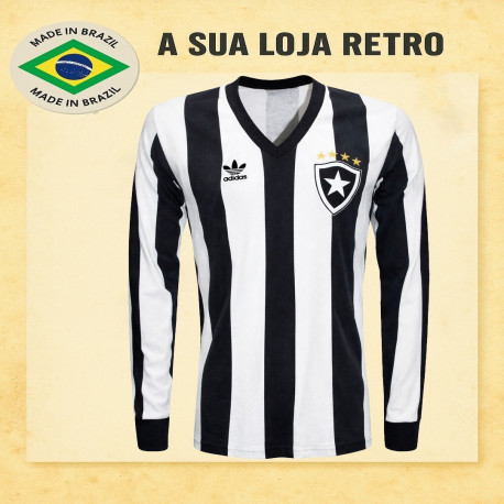 Camisa retrô Botafogo manga longa - 1980