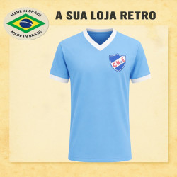 Camisa retrô Nacional de Montevideo celeste- URU