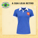 Camisa retrô de Rugby França 1980