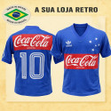 Camisa retrô Cruzeiro DRYFIT coca cola 1987