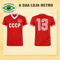 Camisa retrô CCCP Vermelha