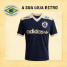 Camisa retrô Clube do Remo treino azul - 1986
