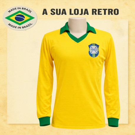 Camisa Retrô Seleção ML 1962