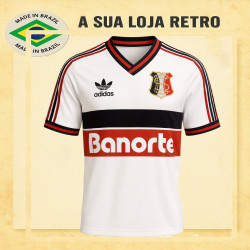 Camisa retro Santa Cruz Futebol Clube logo banorte 1986