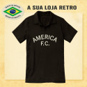 Camisa retrô América Goleiro Preta 1969- RJ