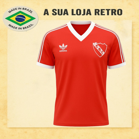 Camisa retrô Independiente Dry Fit ARG