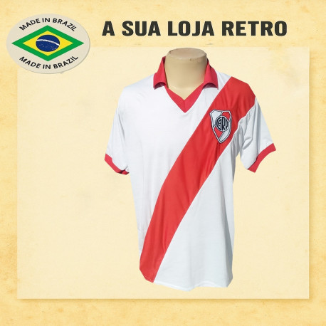 Camisa retro River Plate Dry Fit 1950 - ARG