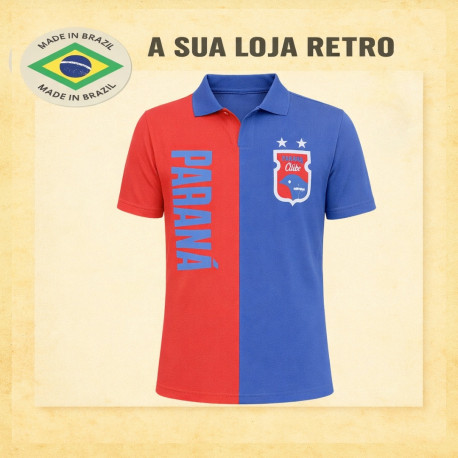 Baby look retrô Parana Clube Azul