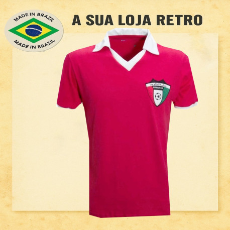Camisa retrô do Kuweit 1982