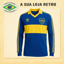 Camisa Retrô Boca Junior 1980 - ARG