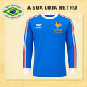 Camisa retrô França ML Dry Fit - 1978