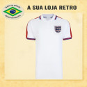 Camisa retrô da Inglaterra Dry Fit - 1984