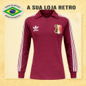 Camisa retro Santa Cruz Futebol Clube Grena Banorte