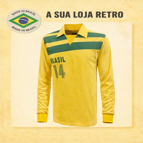 Camisa retrô Brasil de Volei ML - 1992