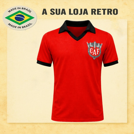 Camisa retrô Clube Atlético Ferroviario 1965