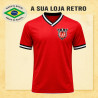 Camisa retrô Clube Atlético Ferroviario Gola V 1965