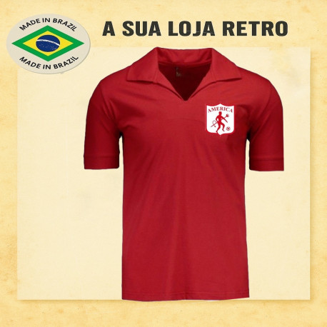 Camisa retrô América de Cali Dry Fit 1970