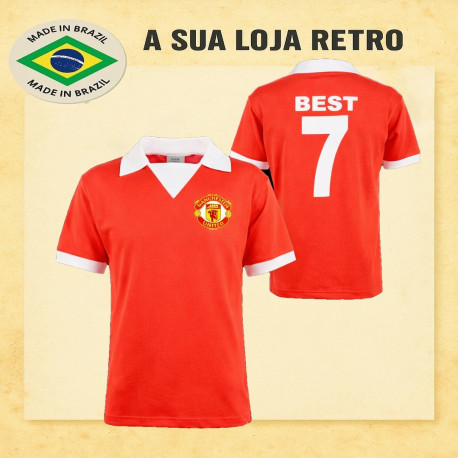 Camisa retro Manchester United - ENG