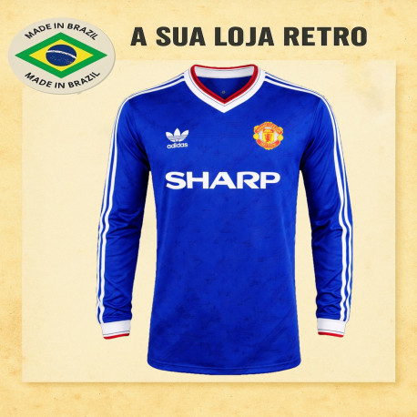 Camisa retro Manchester United - ENG