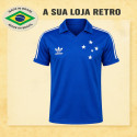 Camisa retrô Cruzeiro Gola Polo 1987